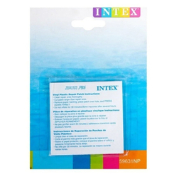 Для пляжу і плавання - Набір для ремонту Intex 6 латок (59631NP)