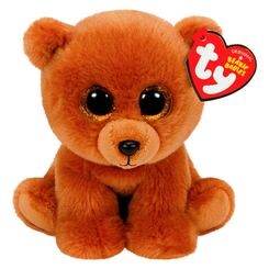 Мягкие животные - Мягкая игрушка Beanie Babies Бурый медвежонок Brownie TY (42109)