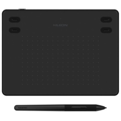 Планшеты - Графический планшет Huion 4.8''x3'' RTE-100. USB-C. черный (RTE-100)