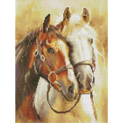 Товары для рисования - Алмазная мозаика Brushme Благородные кони (RDBS7024) Товары для рисования - Алмазная мозаика Brushme Благородные кони (RDBS7024)