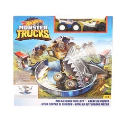 Уцененные игрушки - Уценка! Трек Hot Wheels Monster trucks Опасное противостояние (FYK14)
