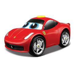 Машинки для малюків - Машинка іграшкова Bb Junior Ferrari 458 Italia світло/звук (16-81604)