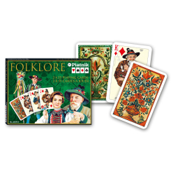 Настольные игры - Игральные карты Piatnik Фольклор 2 колоды (PT-216947) Настольные игры - Игральные карты Piatnik Фольклор 2 колоды (PT-216947)