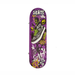 Скейтборды - Скейтборд Profi MS 0324-4 43х13 см Фиолетовый (SK001469)