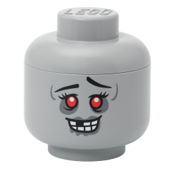 Бокси для іграшок - Бокс-голова LEGO Lifestyle Zombie Small (40310814) Бокси для іграшок - Бокс-голова LEGO Lifestyle Zombie Small (40310814)