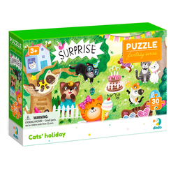 Пазлы - Пазл Dodo Праздник котиков (300417)
