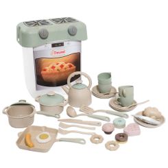 Дитячі кухні та побутова техніка - Ігровий набір Doloni Кухня бірюзова (01480/01eco)