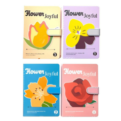 Канцтовари - Блокнот Malevaro на магніті Flower в асортименті (763524ML)