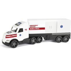 Транспорт і спецтехніка - Ігровий набір Wader Magic Truck Авто швидка допомога (36211)