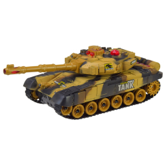 Радиоуправляемые модели - Игрушечный танк Shantou Jinxing War tank на радиоуправлении (9993)
