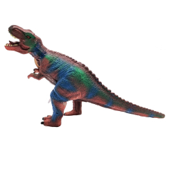 Фігурки тварин - Інтерактивна іграшка Bibi Toys Динозавр коричнево-зелений з синіми смужками (762206BT/1) Фігурки тварин - Інтерактивна іграшка Bibi Toys Динозавр коричнево-зелений з синіми смужками (762206BT/1)