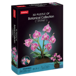 3D-пазлы - ​Трехмерный пазл CubicFun Букет цветов Орхидеи (P872h)