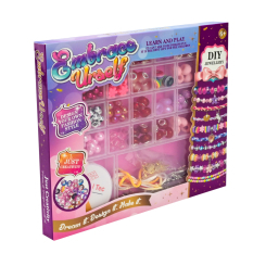 Наборы для творчества - Набор для создания украшений Країна Іграшок Embrace urself розовый (N066C/D/1)