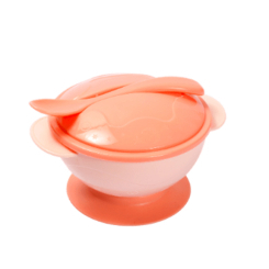 Товары по уходу - Тарелка Lindo на присоске с ложкой розовая (4890211000359) Товары по уходу - Тарелка Lindo на присоске с ложкой розовая (4890211000359)