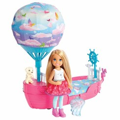 Куклы - Игровой набор Barbie Челси и ее сказочный корабль (DWP59)