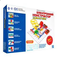 Наукові ігри, фокуси та досліди - Електронний конструктор Znatok Схема 201 (70831)