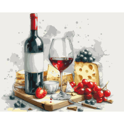 Товари для малювання - Картина за номерами Art Craft Гармонія смаків​ 40 х 50 см (12030-AC)