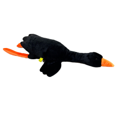 М'які тварини - М'яка іграшка MeriToys Гусак-обіймусь чорний 120 см (2050000318856)