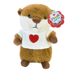 Мягкие животные - Мягкая игрушка Країна Іграшок Plush and Co Выдра в футболке 22 см (PLC25008/2)