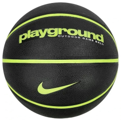 Спортивні активні ігри - М'яч баскетбольний Nike Everyday Playground 8P Deflated Size 5 Black/Green (N.100.4498.085.05)