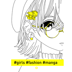 Товари для малювання - Розмальовка Жорж #girls#fashion#manga (9786177853212)