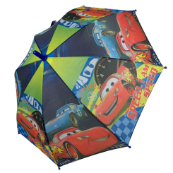 Зонты и дождевики - Детский зонтик-трость Paolo Rossi "Тачки" для мальчика Разноцветный 008-2