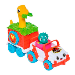 Машинки для малюків - Ігровий набір Toomies Дінотрейлер Jurassic World (E73253) Машинки для малюків - Ігровий набір Toomies Дінотрейлер Jurassic World (E73253)