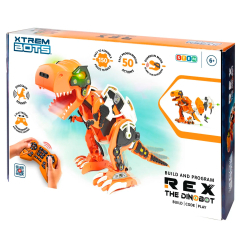 Конструктори з унікальними деталями - Конструктор Blue Rocket Діно Рекс роботизований 150 елементів (XT3803086)
