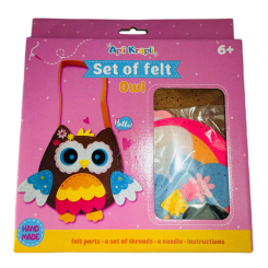 Наборы для творчества - Набор для творчества Apli Krapli Сумка из фетра Сова (4820198701246) Наборы для творчества - Набор для творчества Apli Krapli Сумка из фетра Сова (4820198701246)
