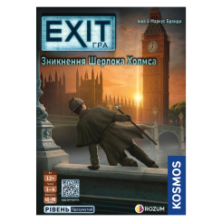 Настольные игры - Настольная игра Rozum Exit Исчезновение Шерлока Холмса (R073UA) Настольные игры - Настольная игра Rozum Exit Исчезновение Шерлока Холмса (R073UA)
