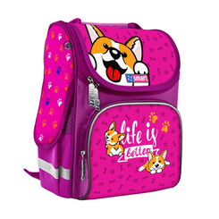 Рюкзаки и сумки - Рюкзак школьный каркасный Smart PG-11 Corgi (558992)