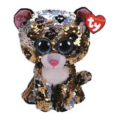 Мягкие животные - Мягкая игрушка TY Flippables Леопард Стерлинг 25 см (36796)