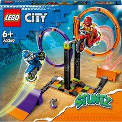 Конструктори LEGO - Конструктор LEGO City Каскадерське завдання із обертанням (60360)