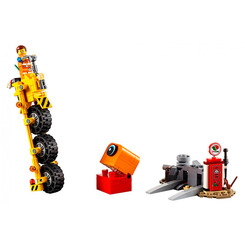 Конструкторы LEGO - Конструктор LEGO Movie 2 Трехколесный велосипед Эммета (70823)