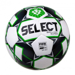 Спортивные активные игры - Мяч футбольный Select Brillant Super PFL бело-зеленый Уни 5 361590-013 5