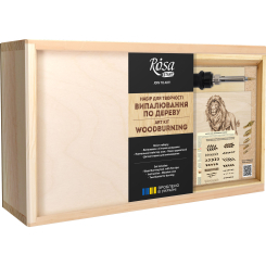 Наборы для творчества - Набор для творчества Rosa Start Обжиг по дереву (N000153)