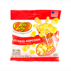 Сладости - Желейные конфеты Jelly Belly Попкорн с маслом (071570013974)