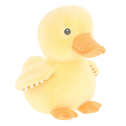 М'які тварини - М'яка іграшка Keel toys Keeleco Каченя Фаззі 25 см (SE3722)