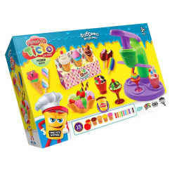 Набори для ліплення - Ігровий набір тісто для ліплення Danko toys Master Do Фабрика морозива (TMD-06-01U)