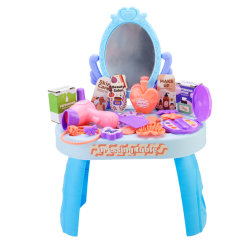 Наборы профессий - Игровой набор Shantou Jinxing Набор стилиста трюмо синие (9222/9224/1)