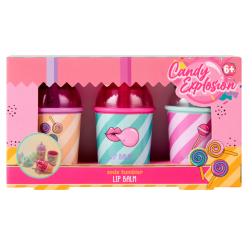 Косметика - ​Набір бальзамів для губ Create It! Candy у стаканчиках 3 шт (884840)