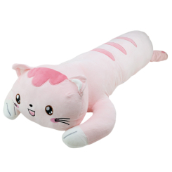 Подушки - Подушка Shantou Jinxing Кіт Батон рожевий 110 см (E1009/1) Подушки - Подушка Shantou Jinxing Кіт Батон рожевий 110 см (E1009/1)