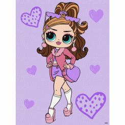 Товары для рисования - Картина по номерам Ідейка Lol Surprise Tweens Fancy Gurl 30х40 см (KHO6284)