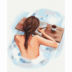 Товари для малювання - Картина за номерами Brushme Час для себе (BS53447)