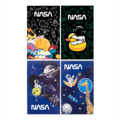 Канцтовари - Блокнот Kite NASA A6 в асортименті (NS23-195)