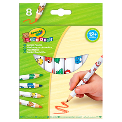 Канцтовари - Набір олівців Crayola Mini Kids Мої перші олівці 8 шт (256248.112)