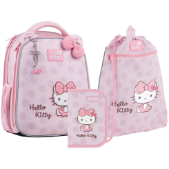 Рюкзаки та сумки - Шкільний набір Kite Education Hello Kitty (SET_HK26-555S-2)