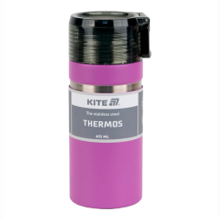 Чашки, стаканы - Термос Kite Фиолетовый 473 мл (K25-320-3)