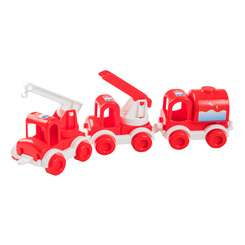 Машинки для малышей - Игровой набор Tigres Kid Cars Пожарный (39547)
