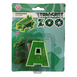 Трансформеры - Игрушка-трансформер Transbot Lingva zoo Стегозавр (T15507/1/T15507/1-1)